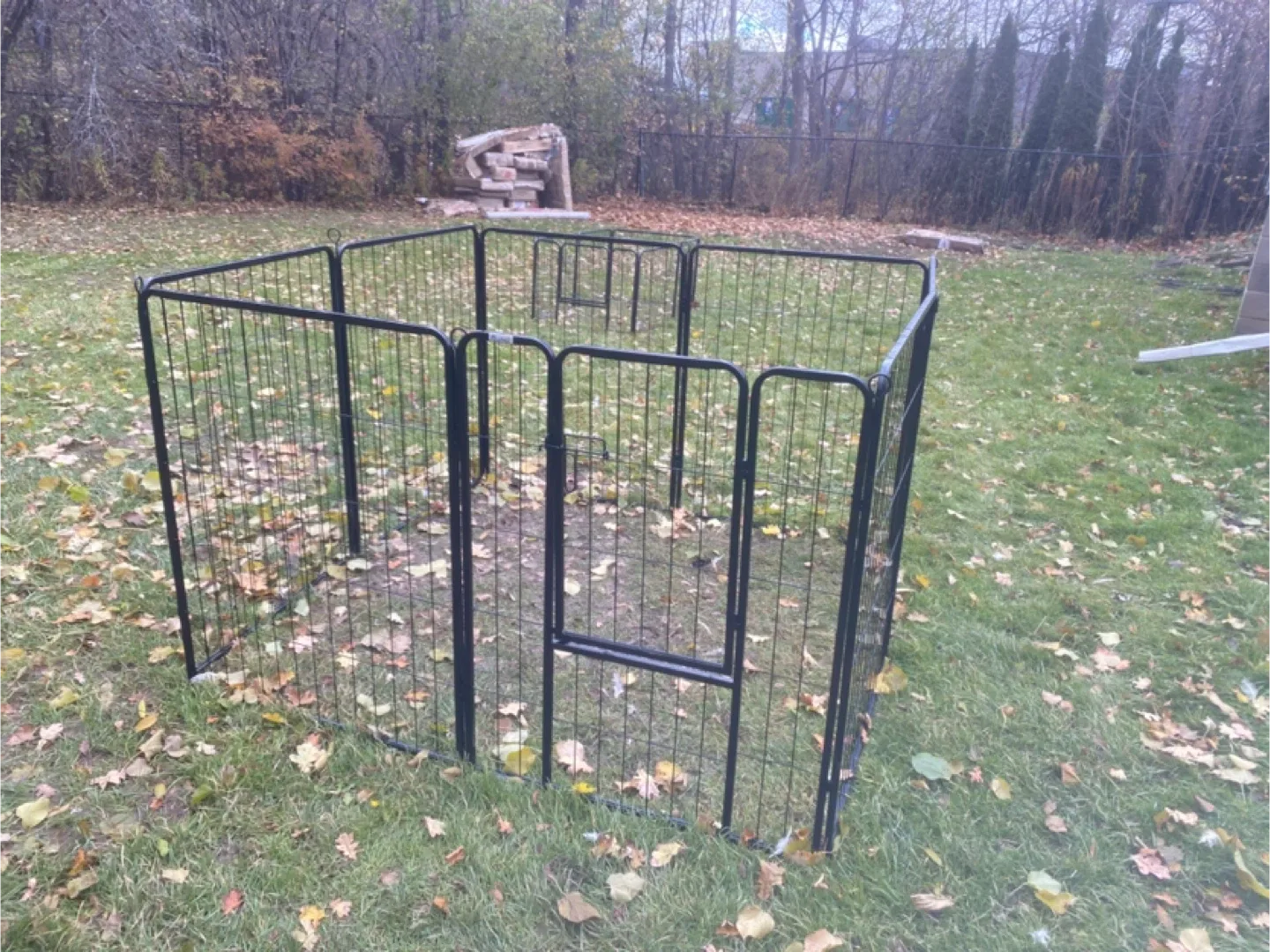 Metal Pet Playpen - Indoor/Outdoor image indicator(3)