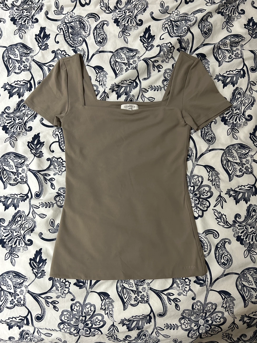Aritzia Contour Squareneck Hip T-Shirt - photo 2