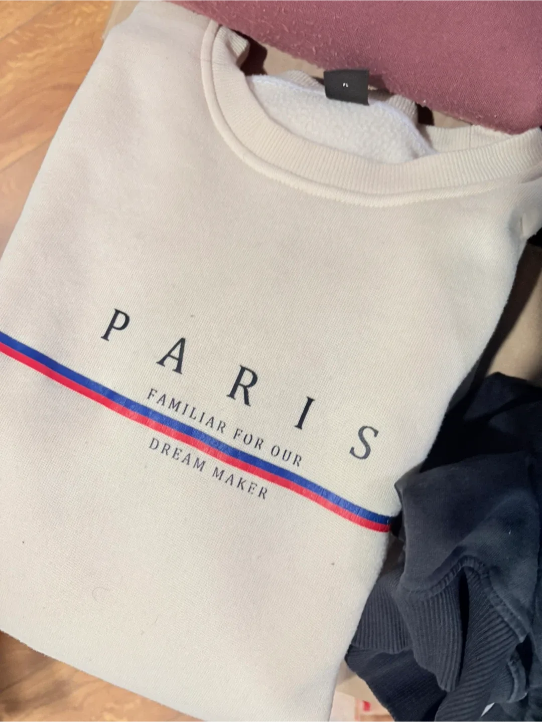 Paris Familiar For Our Dream Maker Crewneck