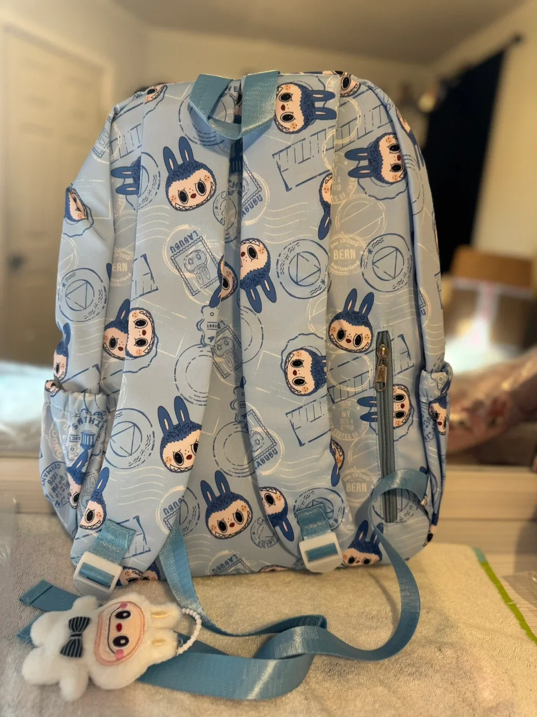 Labubu Backpack - Pink and Blue image indicator(4)