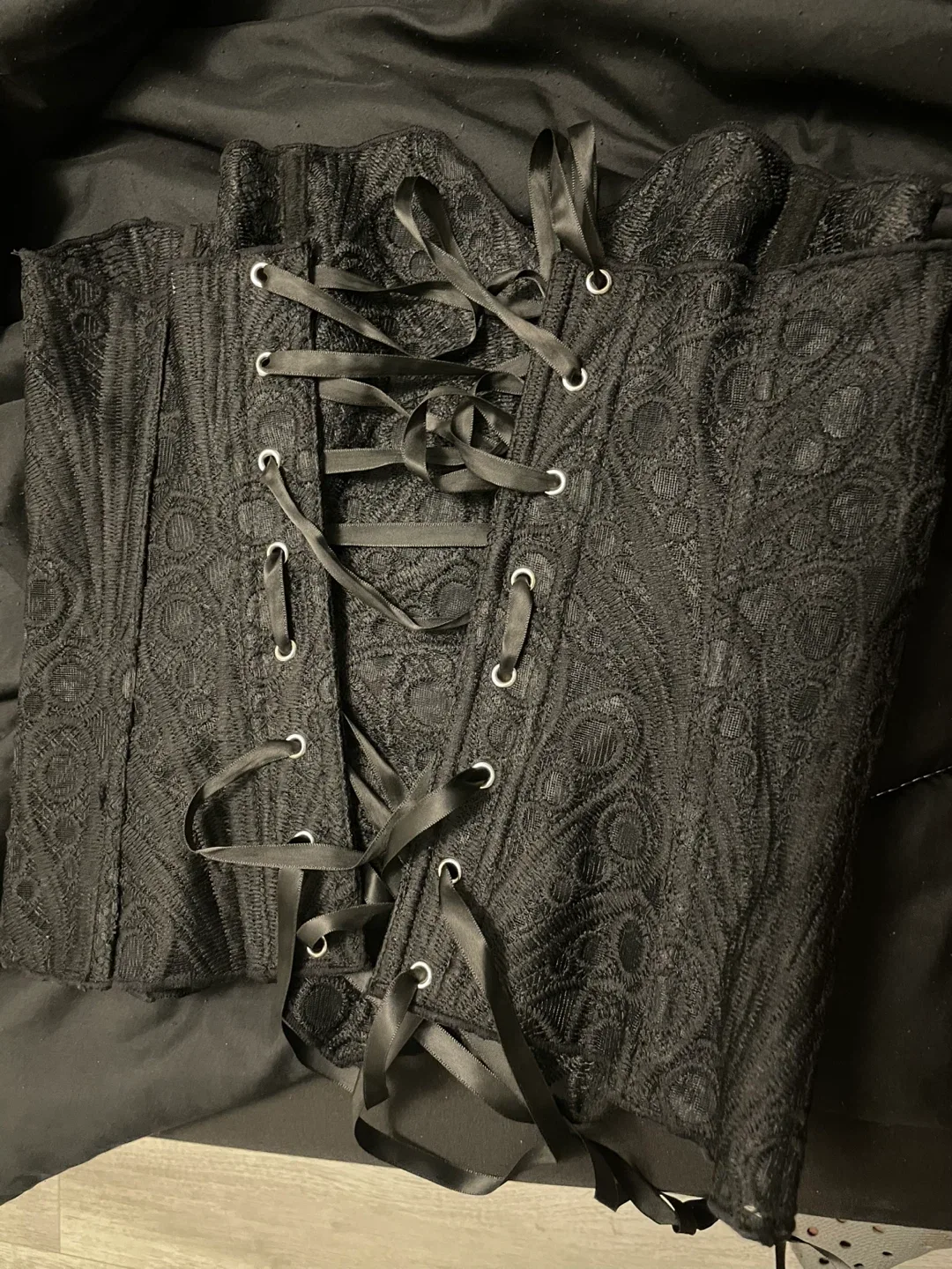 Black Lace Corset image indicator(2)