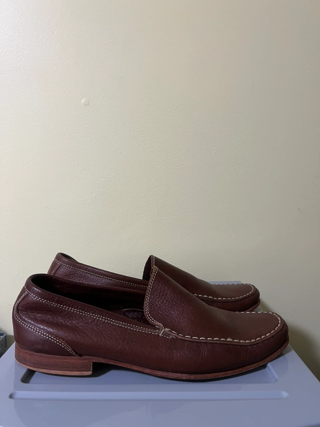 Brown Leather Loafers - photo 3
