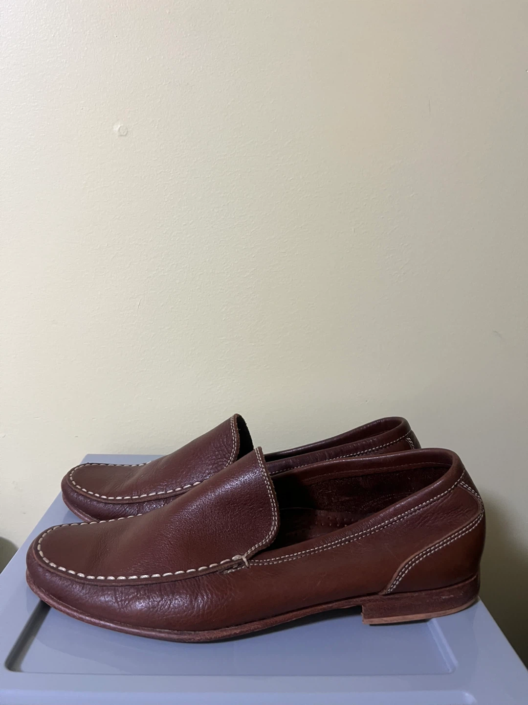 Brown Leather Loafers - photo 4