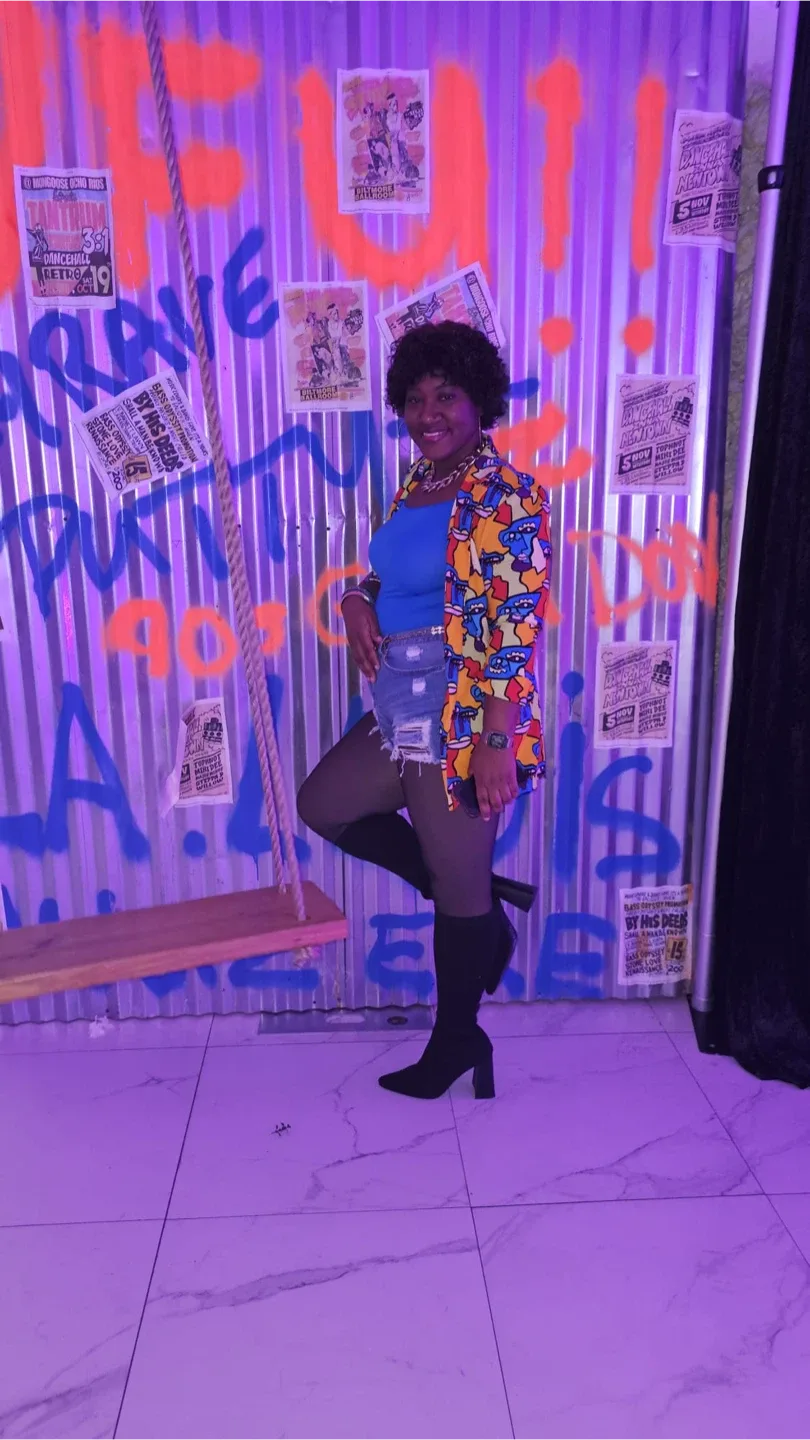 Black stretchy boots