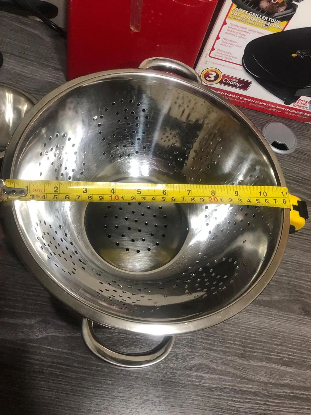 2 pcs Stainless Steel Colander