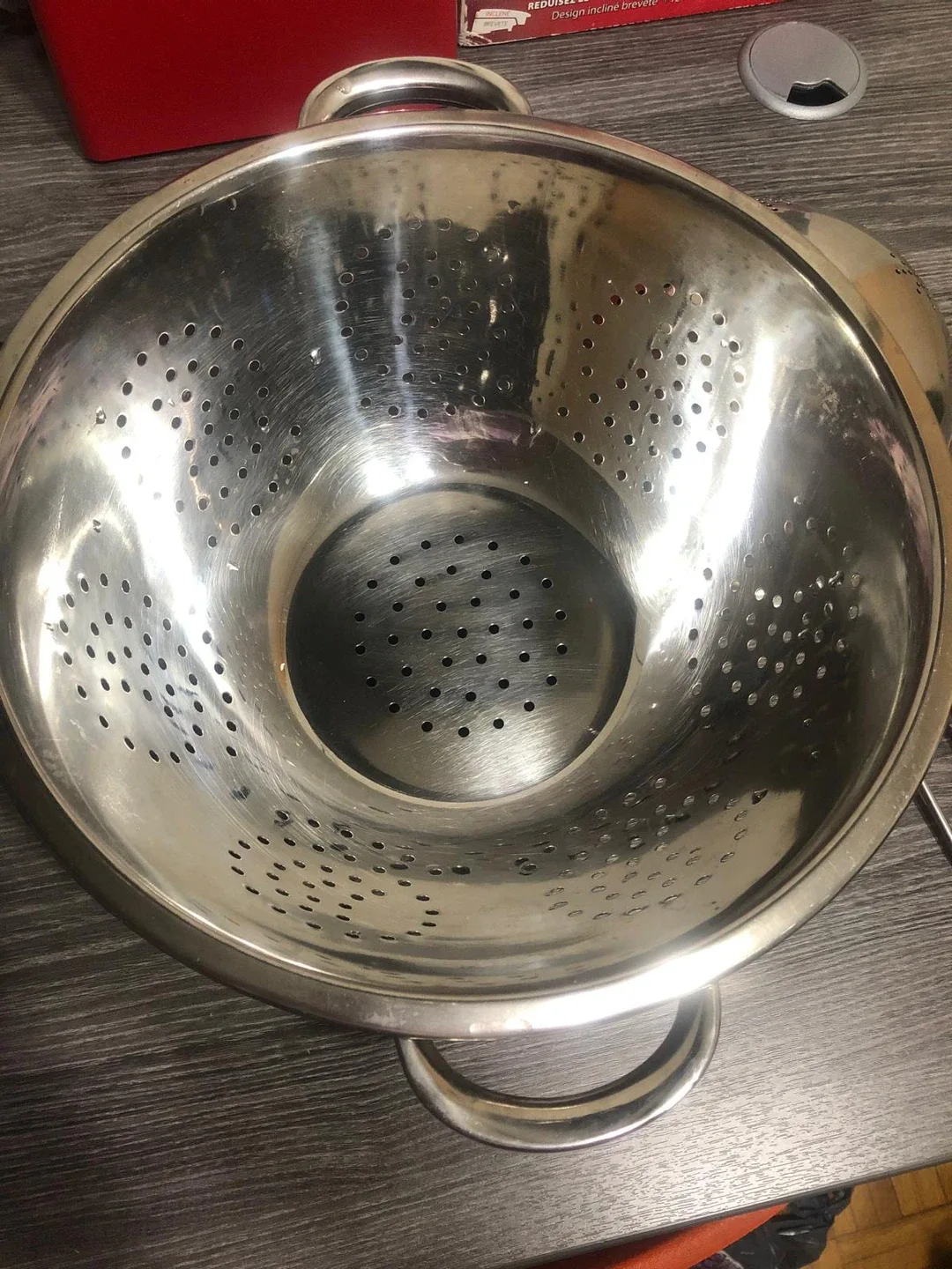 2 pcs Stainless Steel Colander image indicator(3)