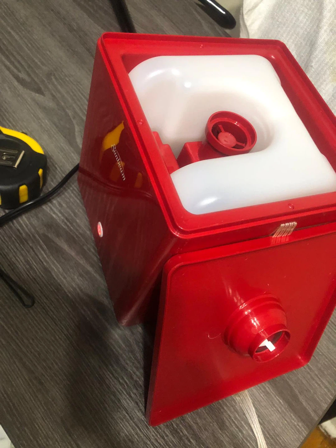 Sunbeam Cool Mist Humidifier, Red - photo 4