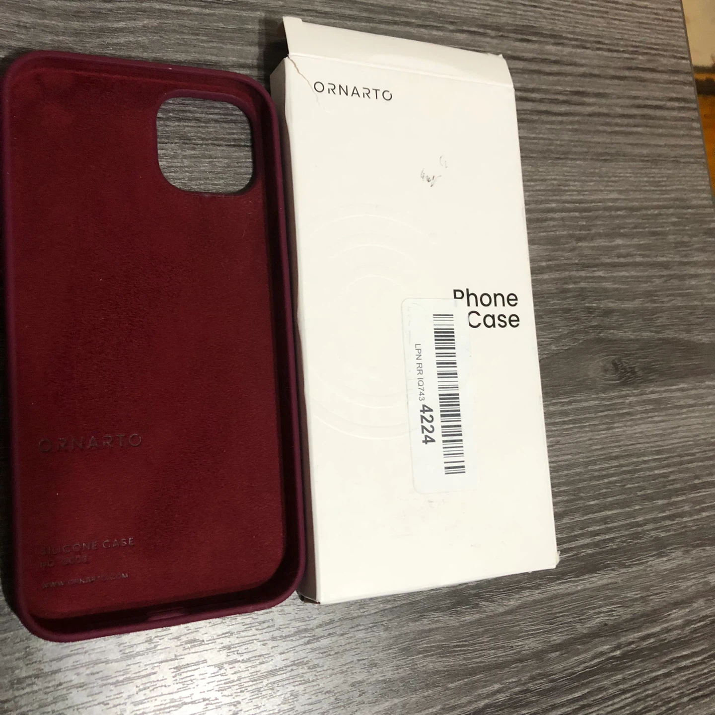 New ORNARTO iPhone 16 Pro Case - Papaya - photo 4