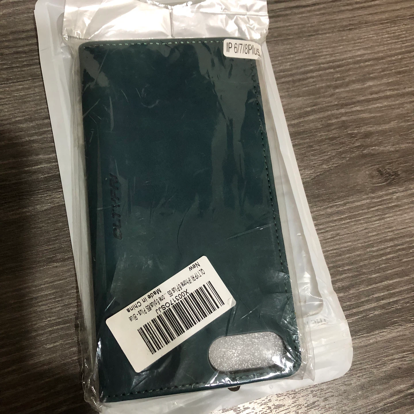 New OLTYPRI iPhone 6/7/8 Plus Flip Case - Blue - photo 2