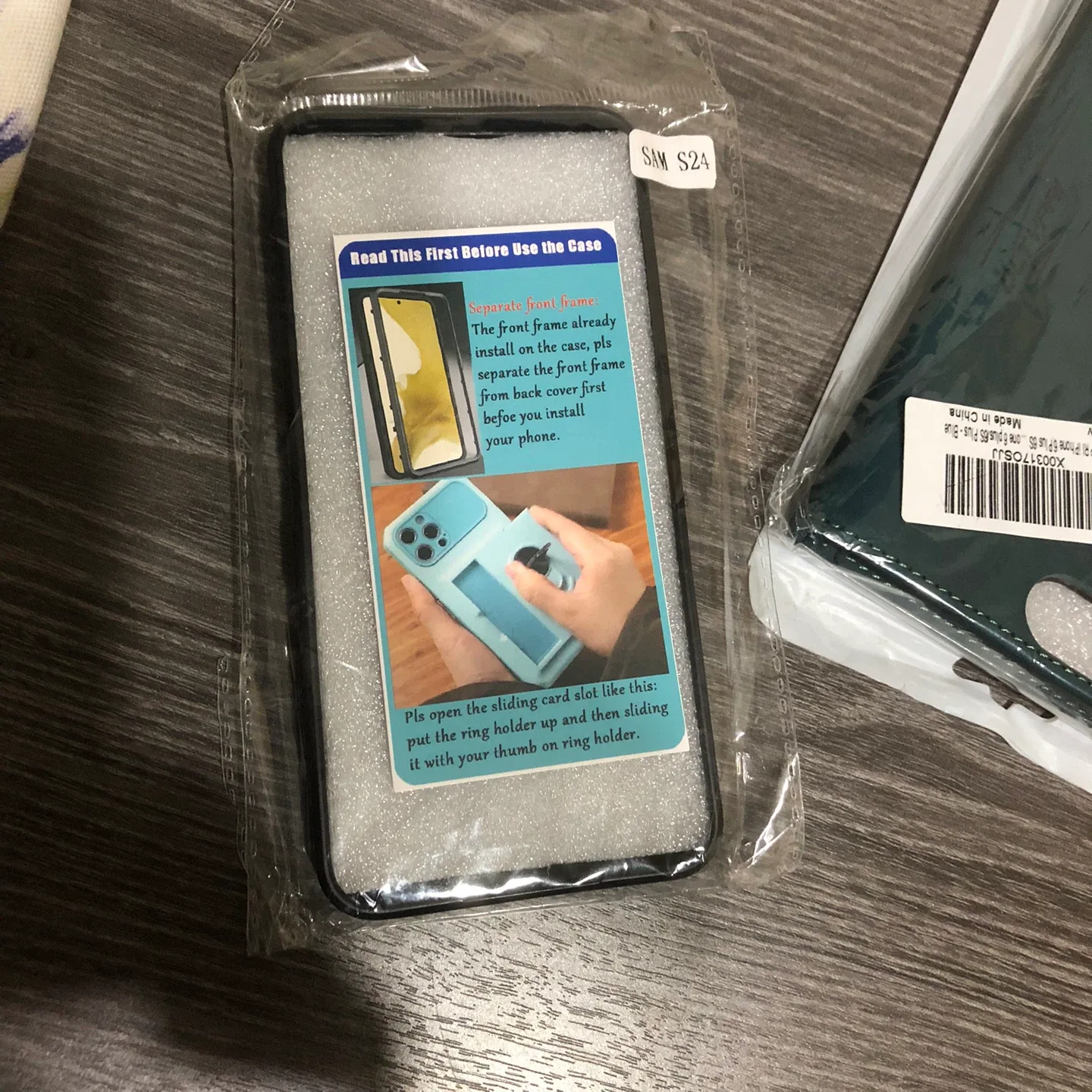 New OLTYPRI iPhone 6/7/8 Plus Flip Case - Blue