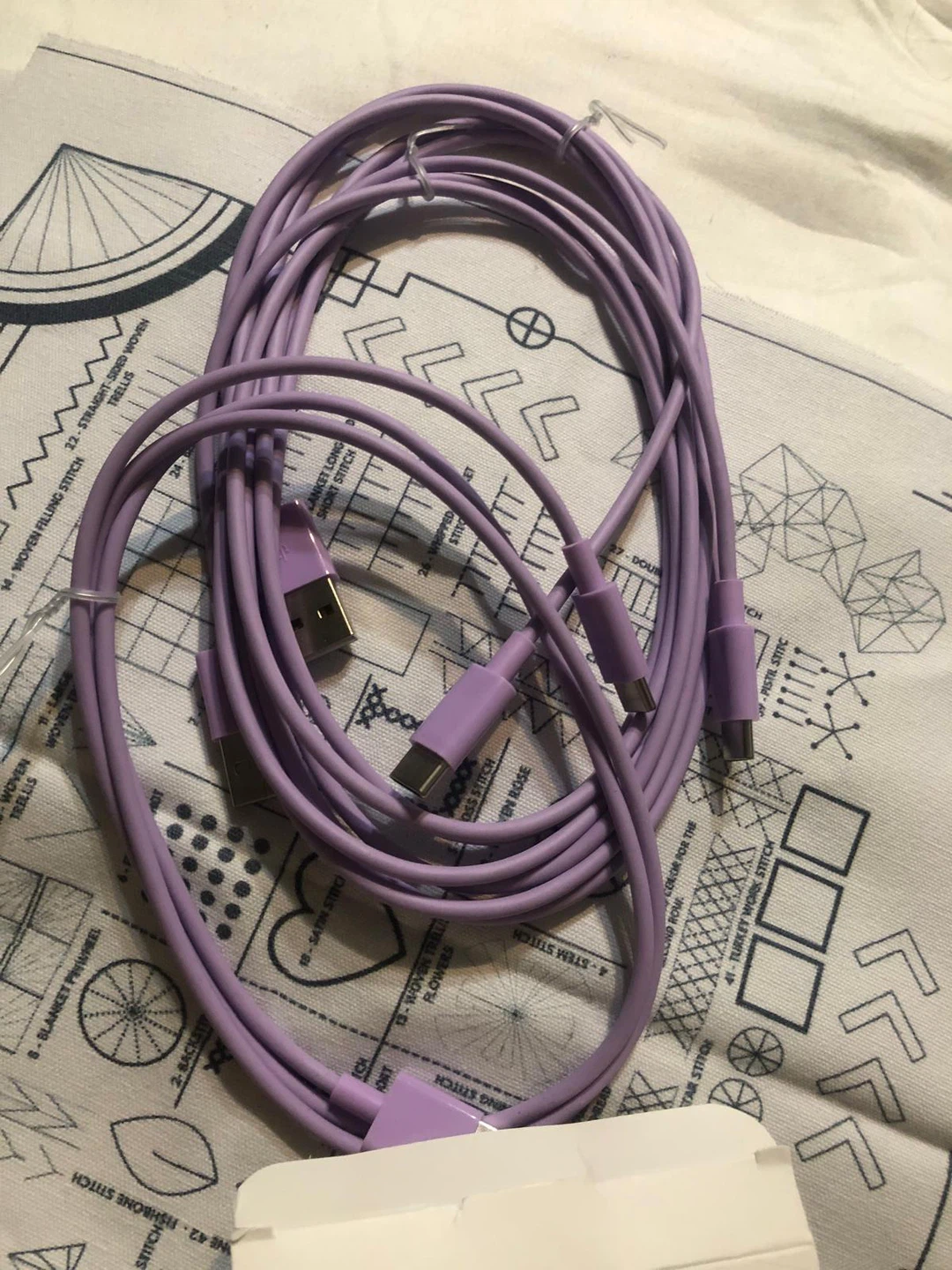 New Premium Charger Cable - Purple - photo 2