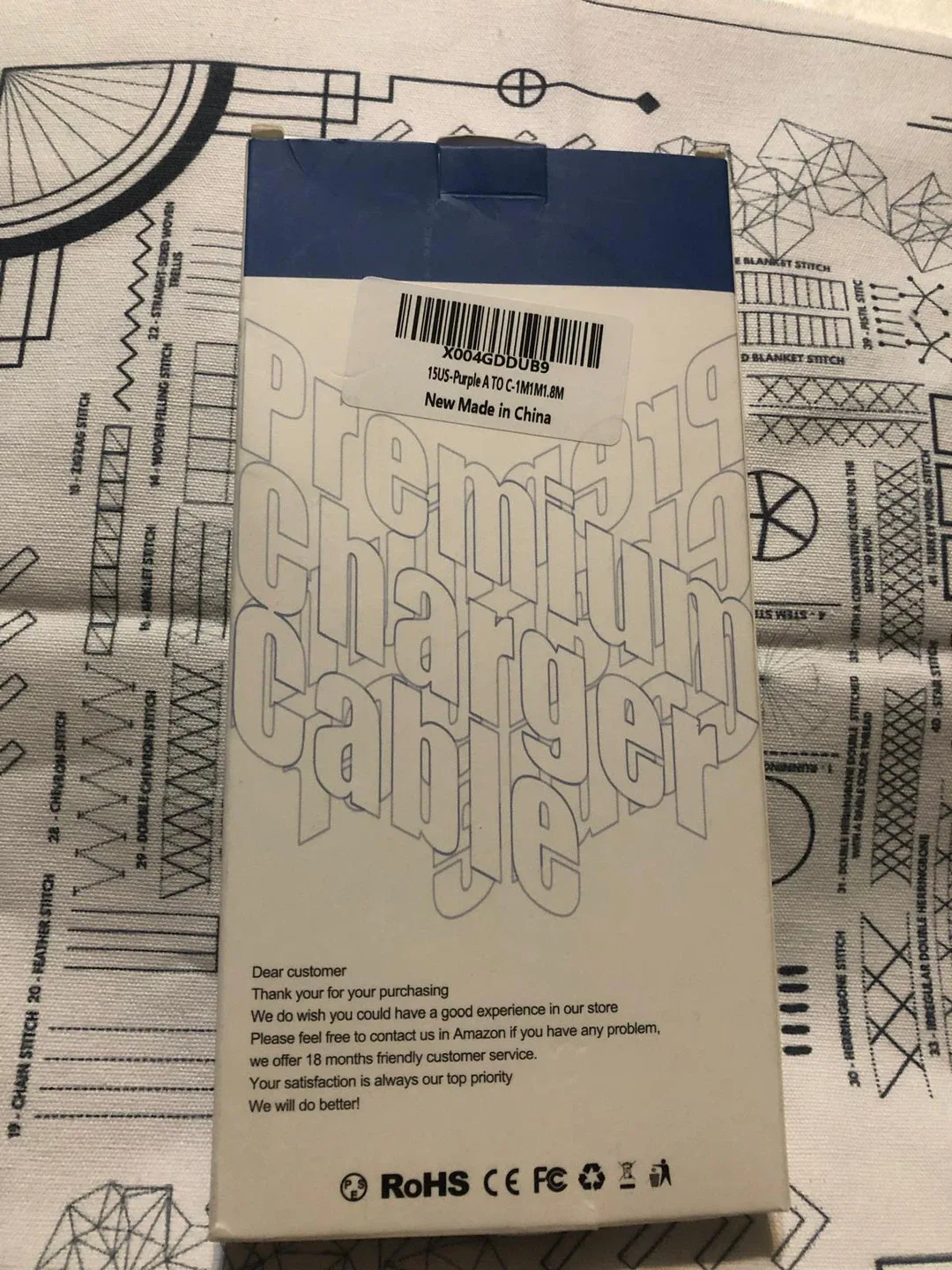 New Premium Charger Cable - Purple image indicator(5)