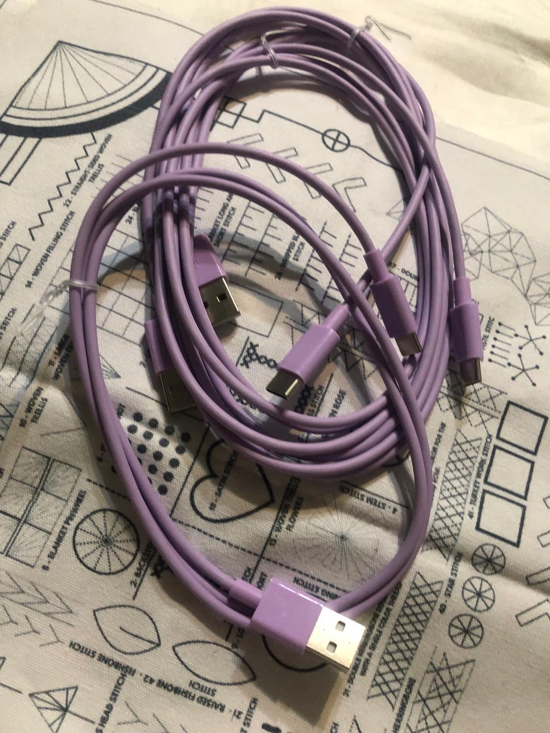 New Premium Charger Cable - Purple - photo 3