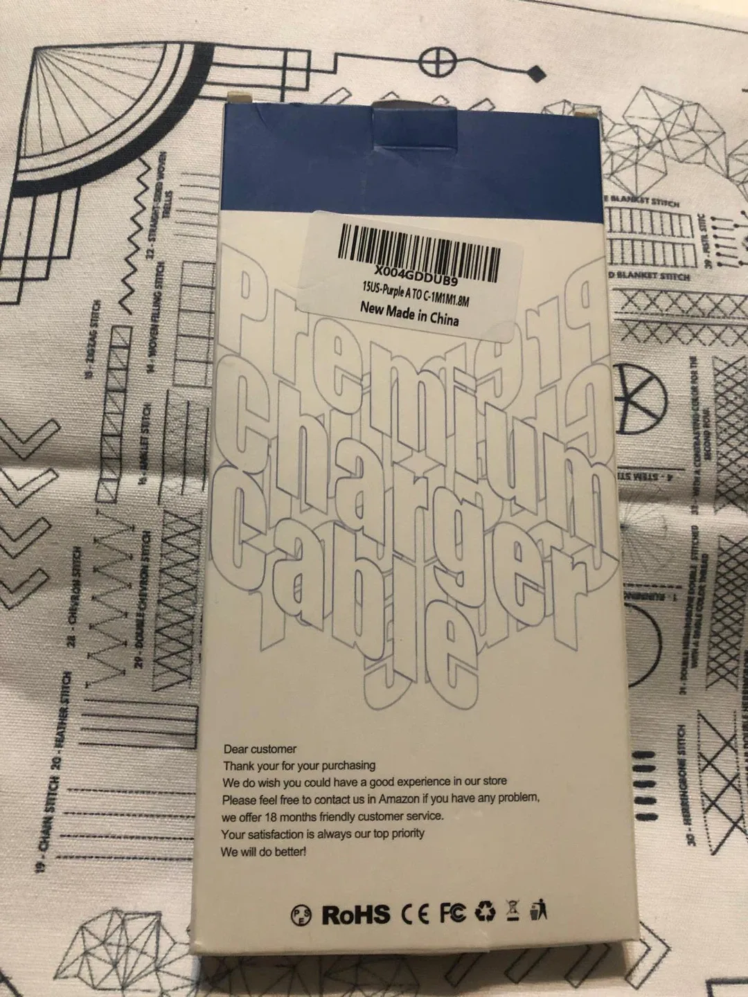 New Premium Charger Cable - Purple image indicator(6)