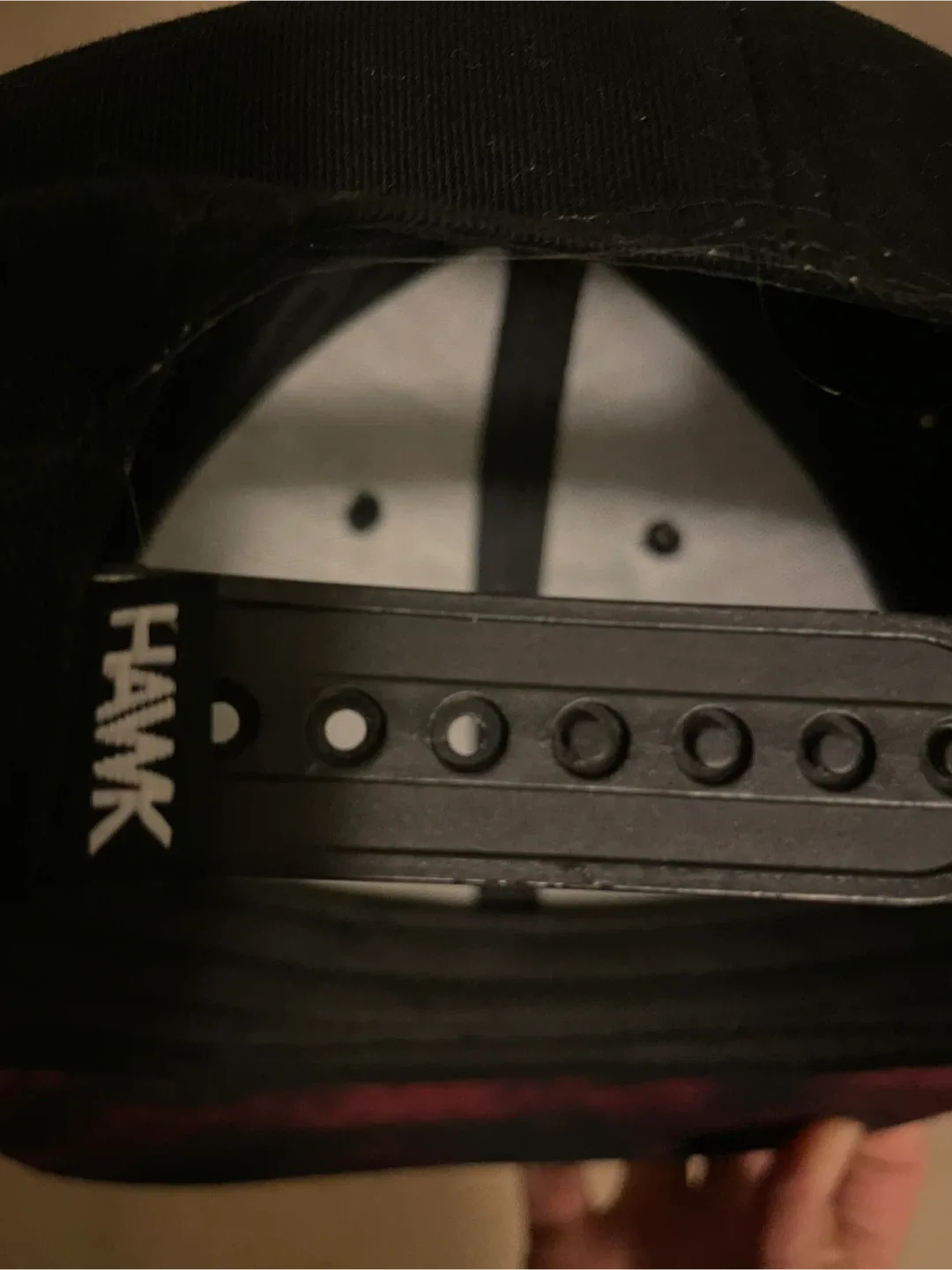 Tony Hawk Black & Red Baseball Cap image indicator(4)