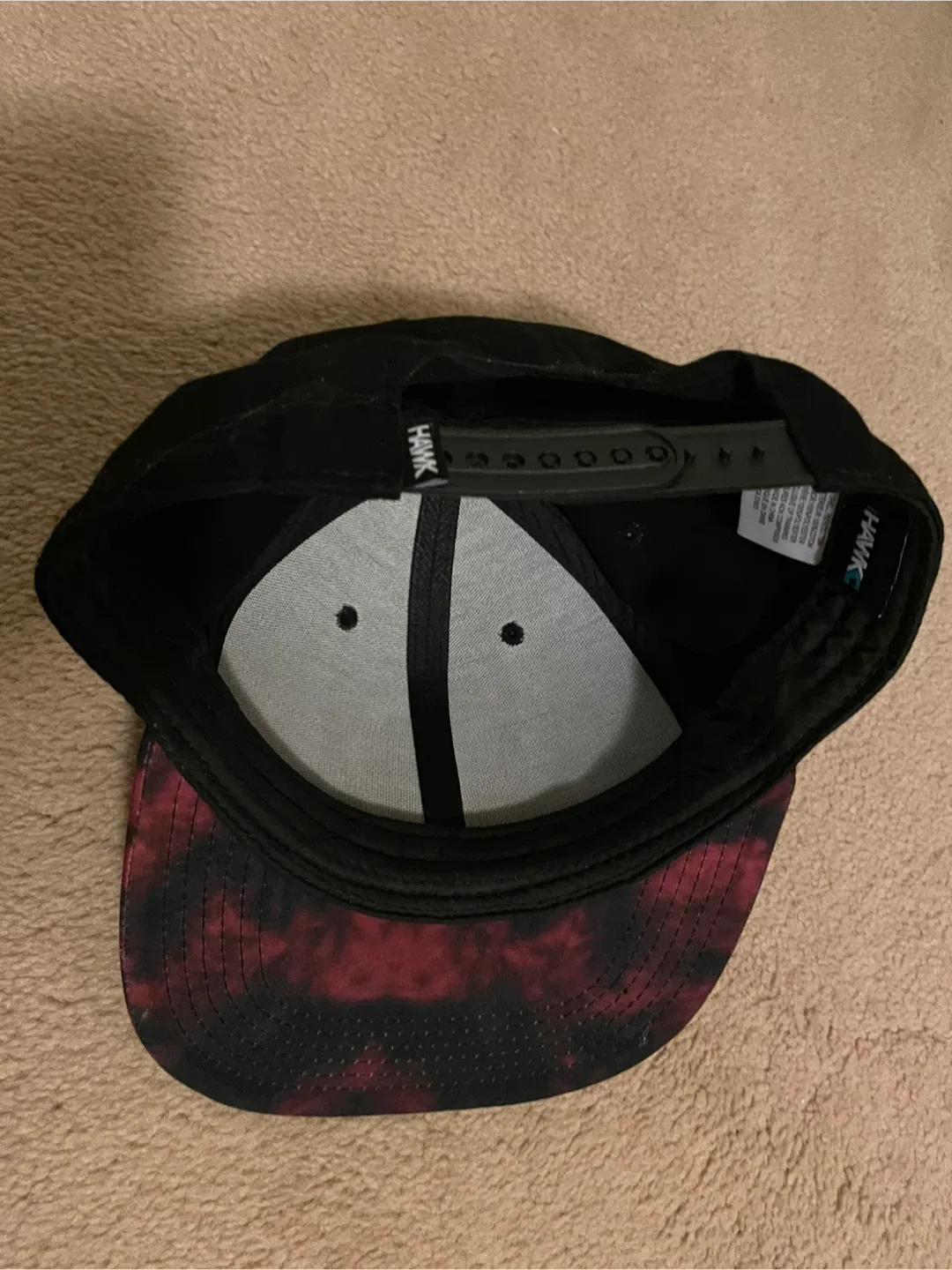 Tony Hawk Black & Red Baseball Cap image indicator(2)