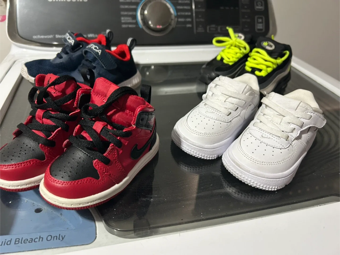 Toddler Shoes Bundle: Nike, Air Jordan, Nautica