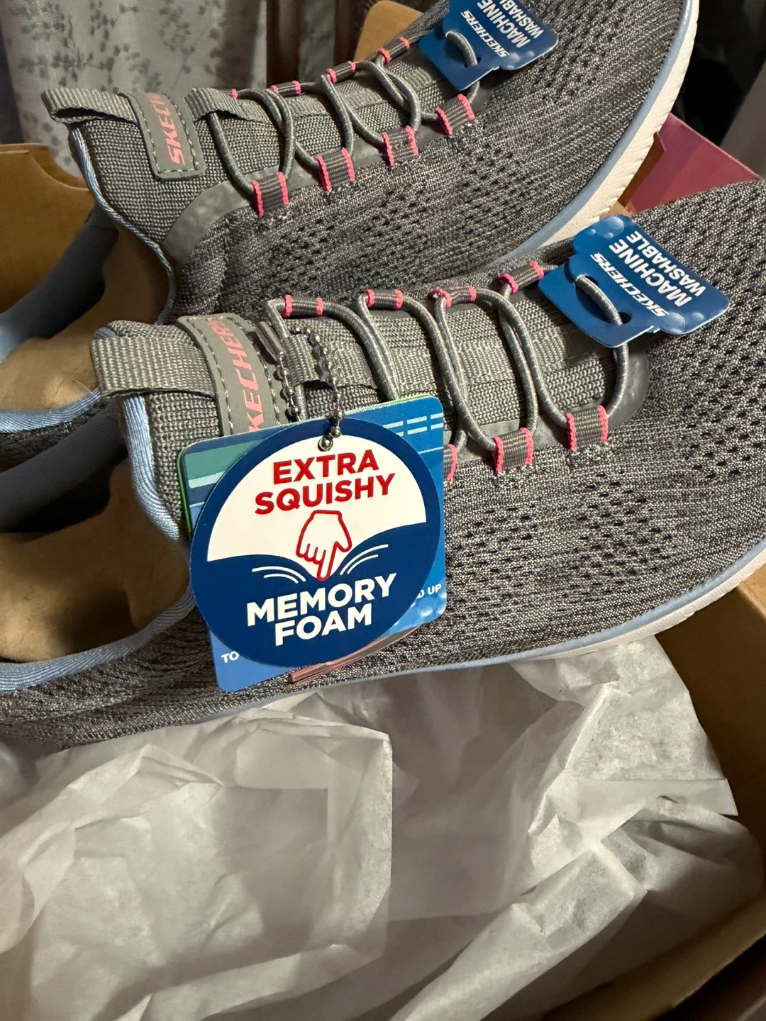 New Skechers Summits-Fun Flair Gray Multi Sneakers - photo 5