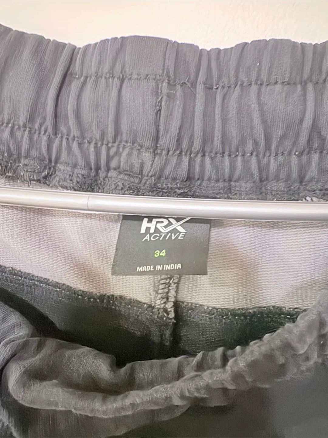HRX Active Size 34 Black Joggers image indicator(3)