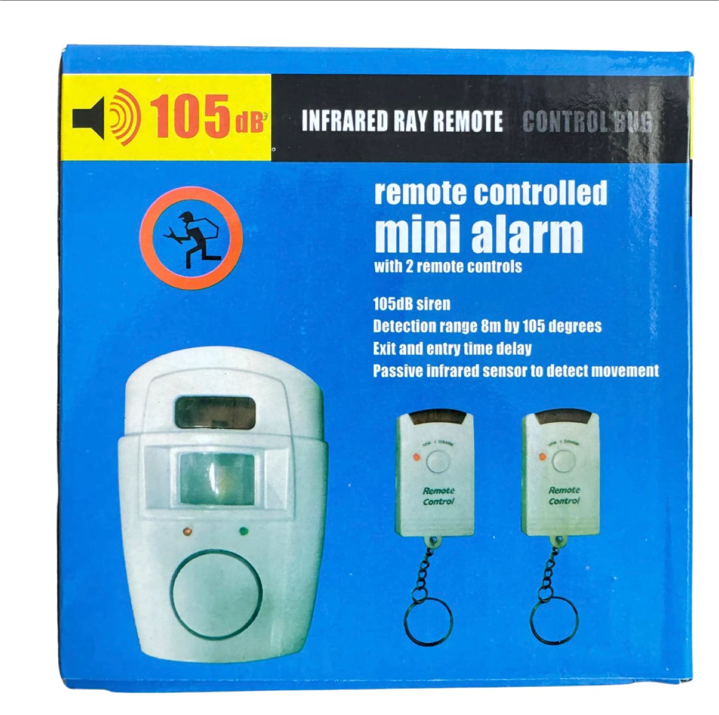 Remote Controlled Mini Alarm with 2 Remotes - photo 2