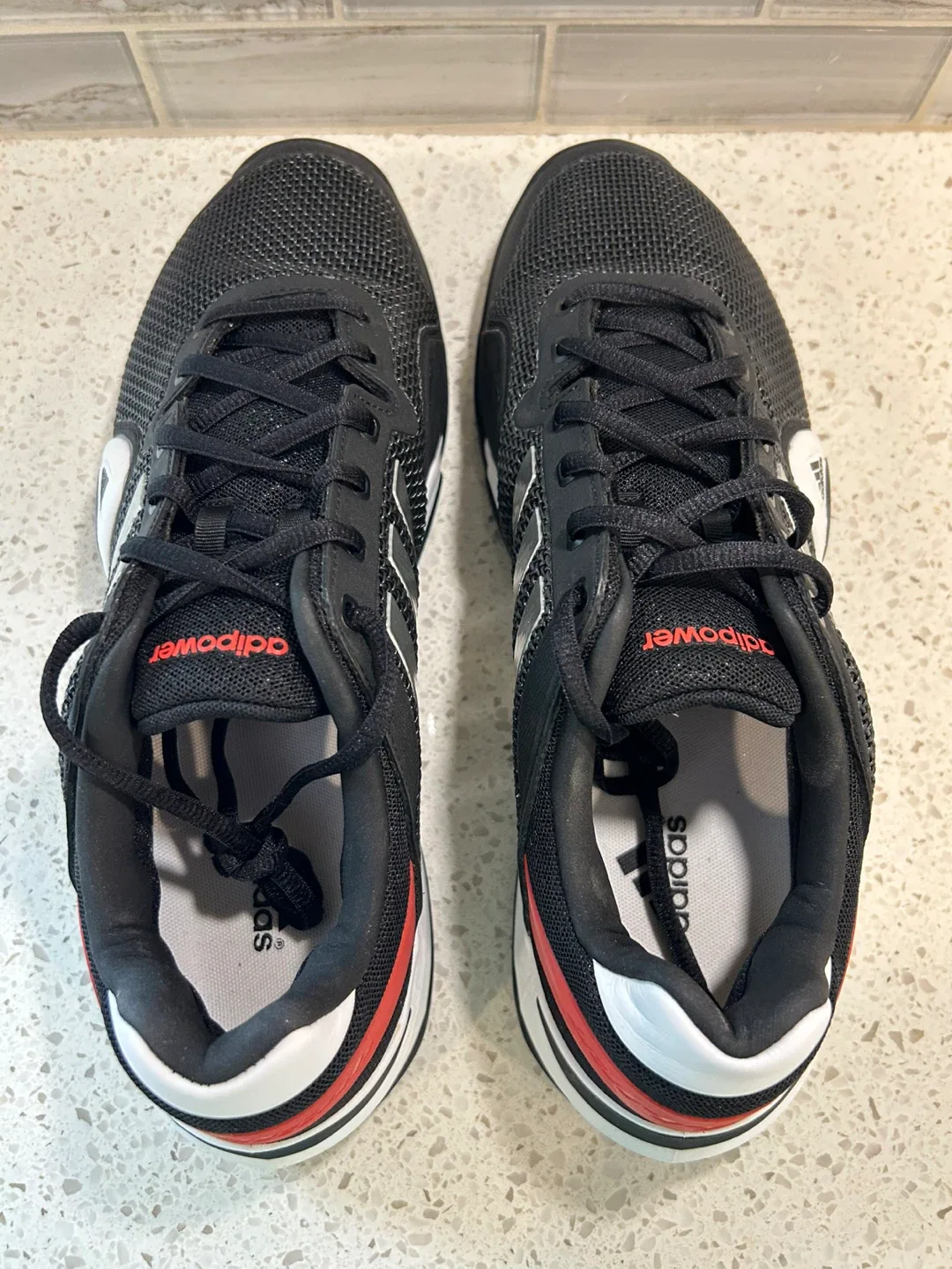 Adidas adipower Barricade 8 Tennis Shoes US 11.5 image indicator(6)