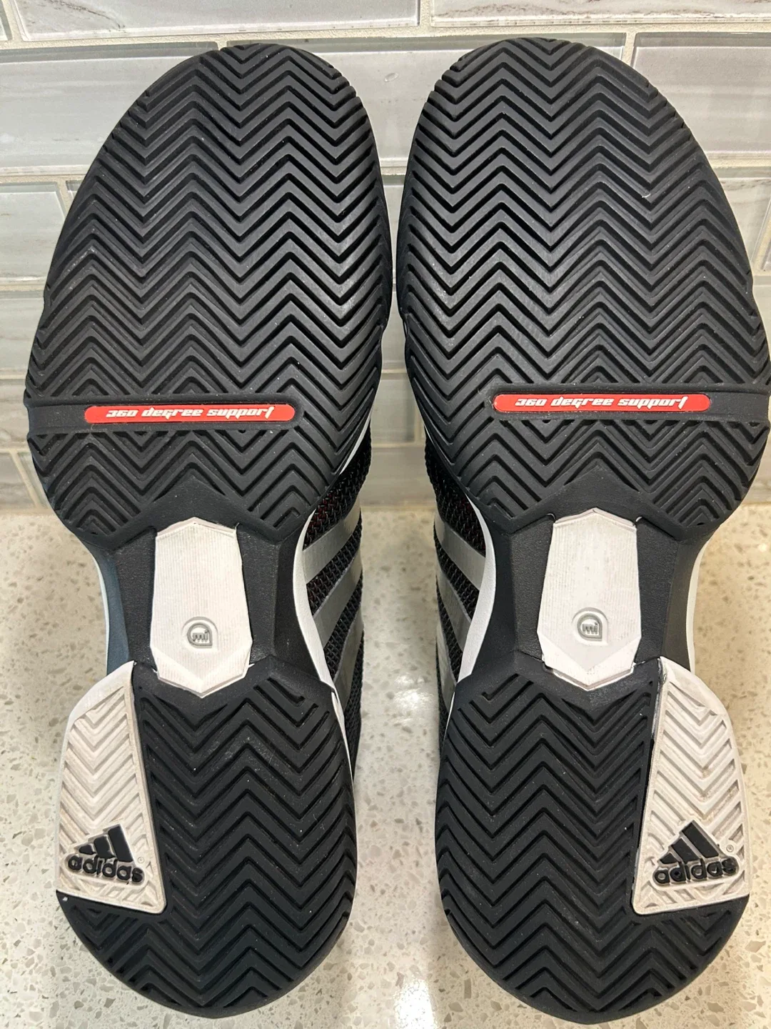 Adidas adipower Barricade 8 Tennis Shoes US 11.5 image indicator(8)