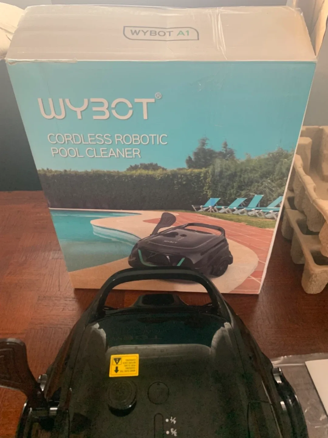 WYBot above ground pool cleaner image indicator(7)