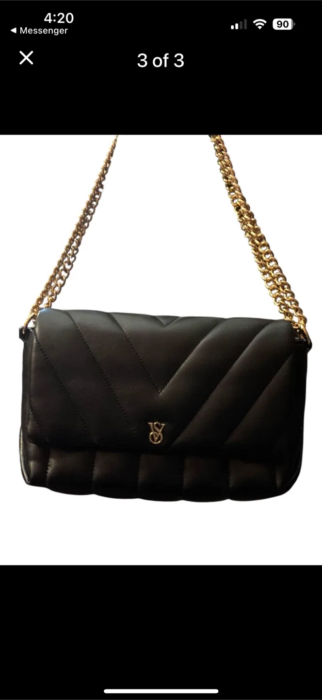 Victoria's Secret Black Shoulder Bag