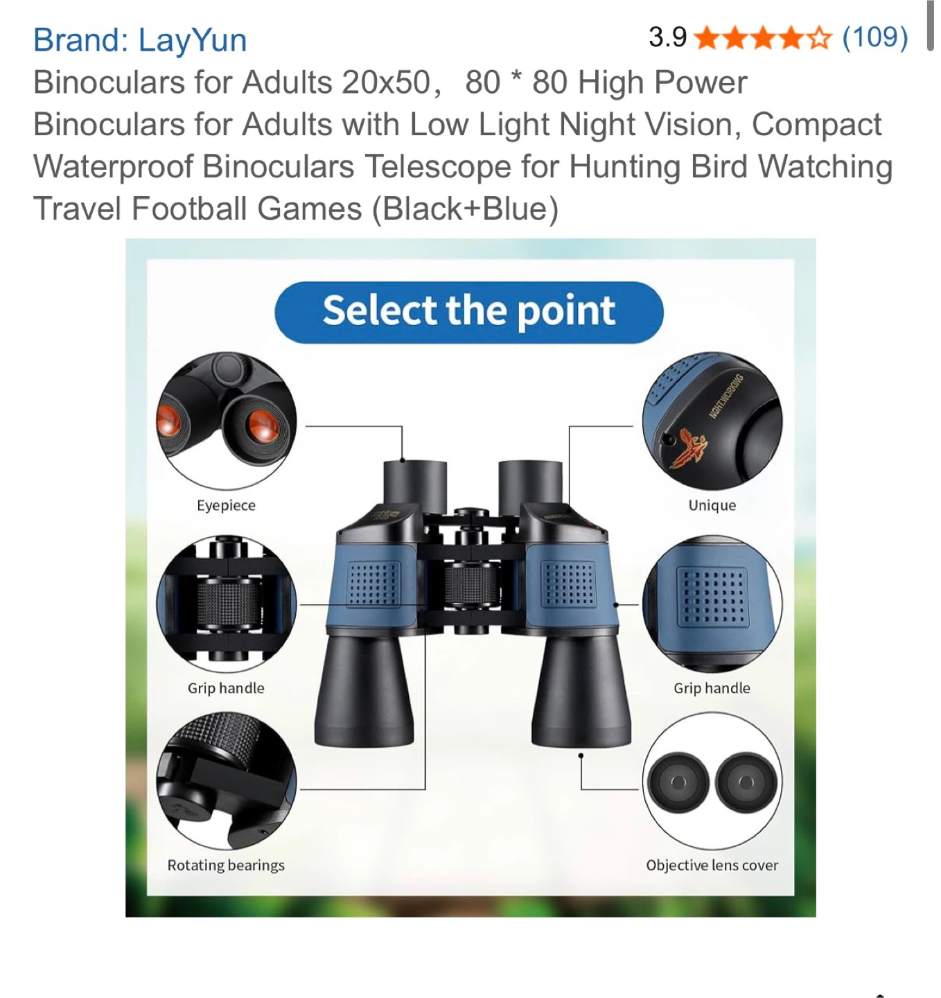 LayYun High Power Binoculars 20x50 - photo 3