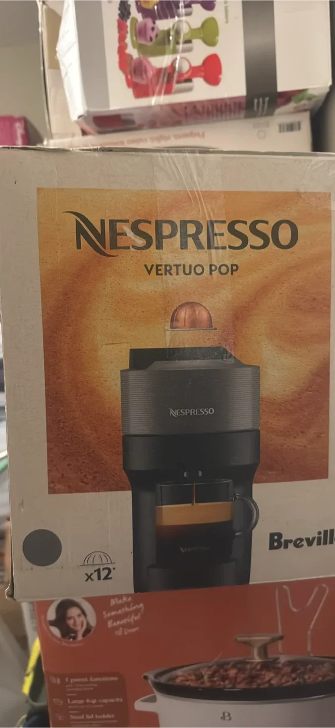 Nespresso Vertuo Pop Coffee Machine - Like New!