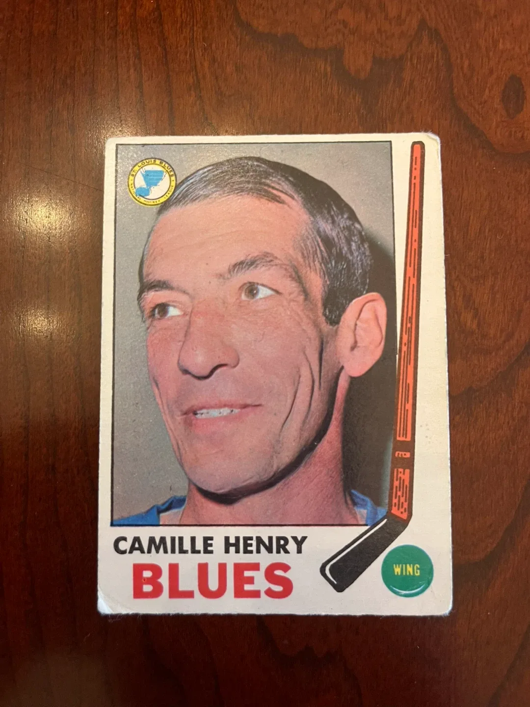 1969-70 O-Pee-Chee Camille Henry St. Louis Blues #17