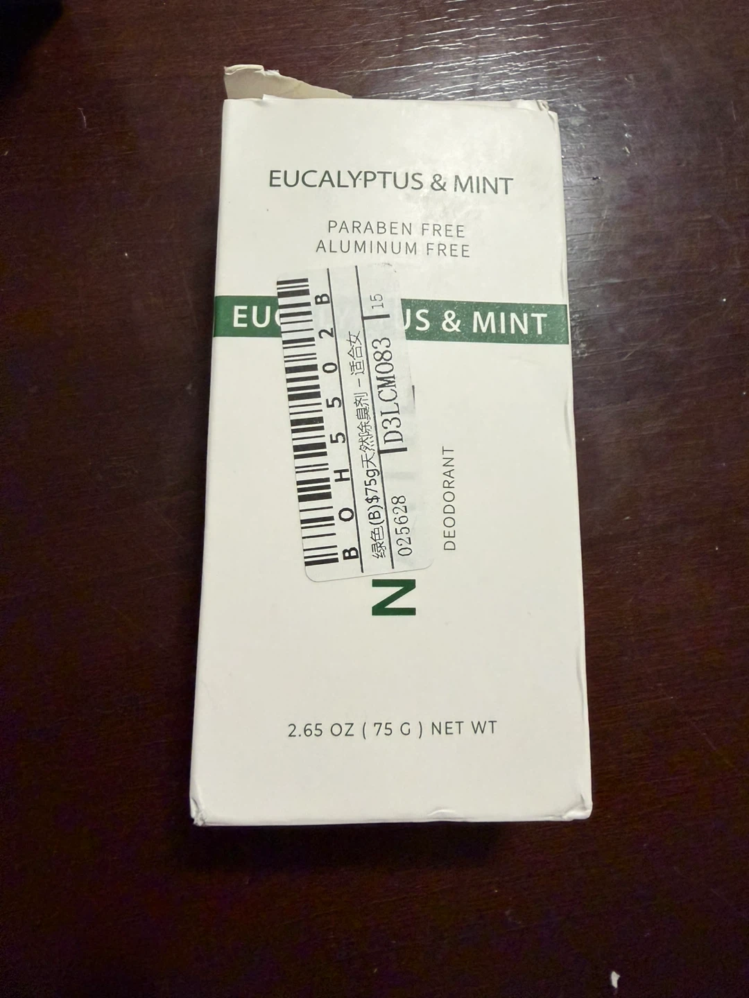 Native Eucalyptus & Mint Deodorant, New - photo 3