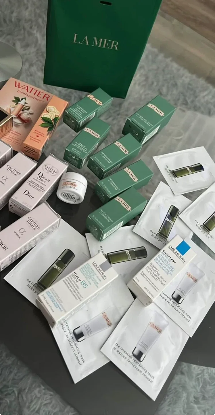 La Mer, Dior, Shiseido, La Roche-Posay Skincare Lot