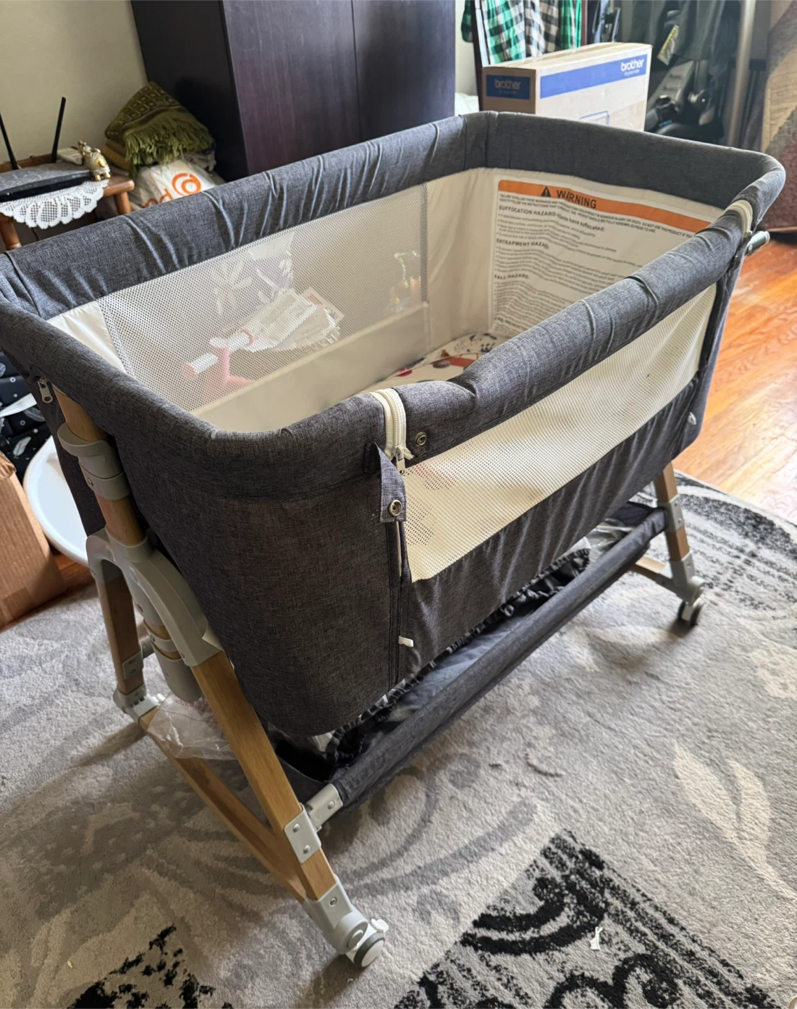 Baby Bassinet - Gray - photo 5