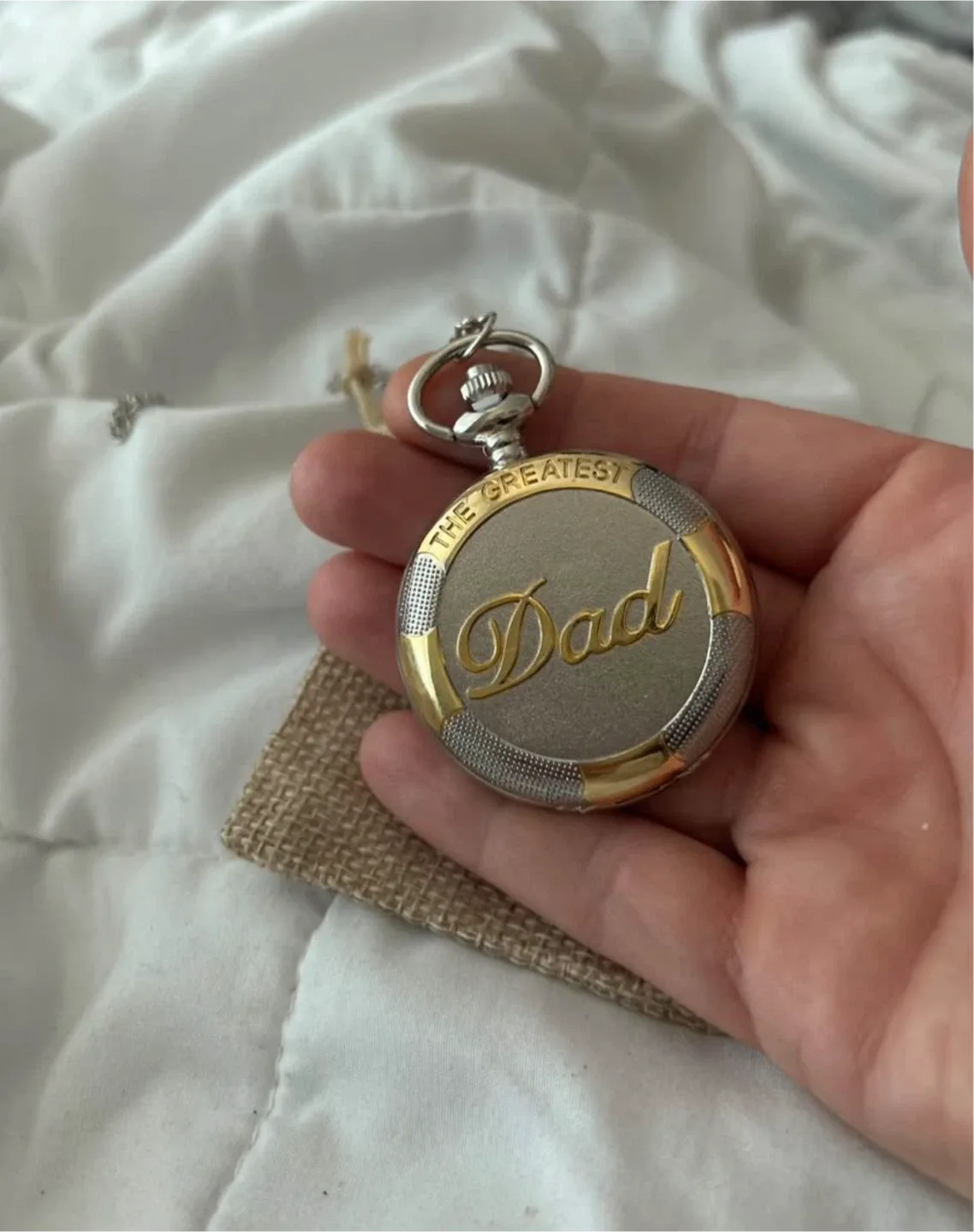 Pocket Watch - The Greatest Dad image indicator(4)