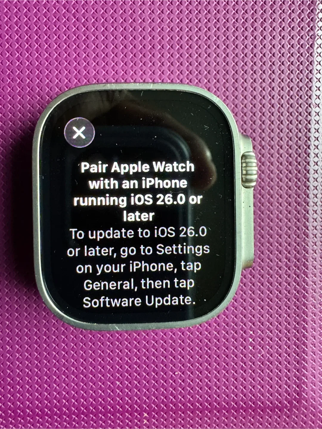 Apple Watch Ultra 2 49mm Titanium Case