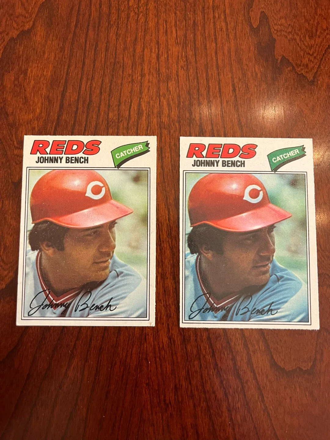 1977 Opc O-pee-chee Baseball Johnny Bench 100 Cincinnati Reds
