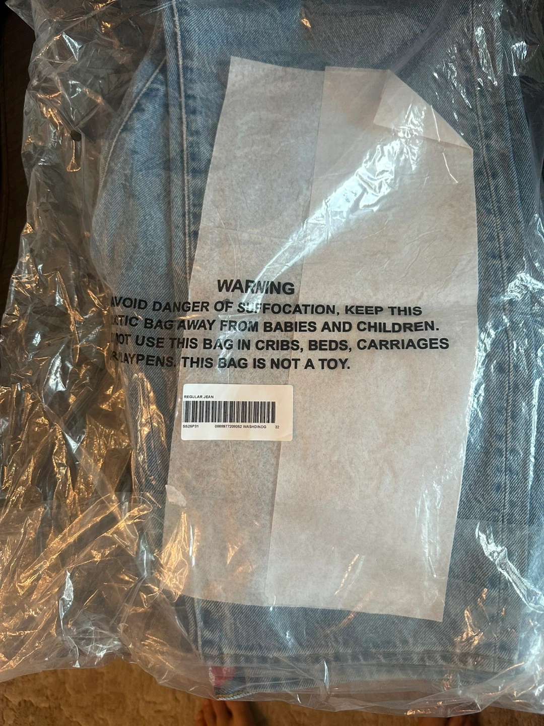 Supreme Regular Jean, Size 32 - photo 2