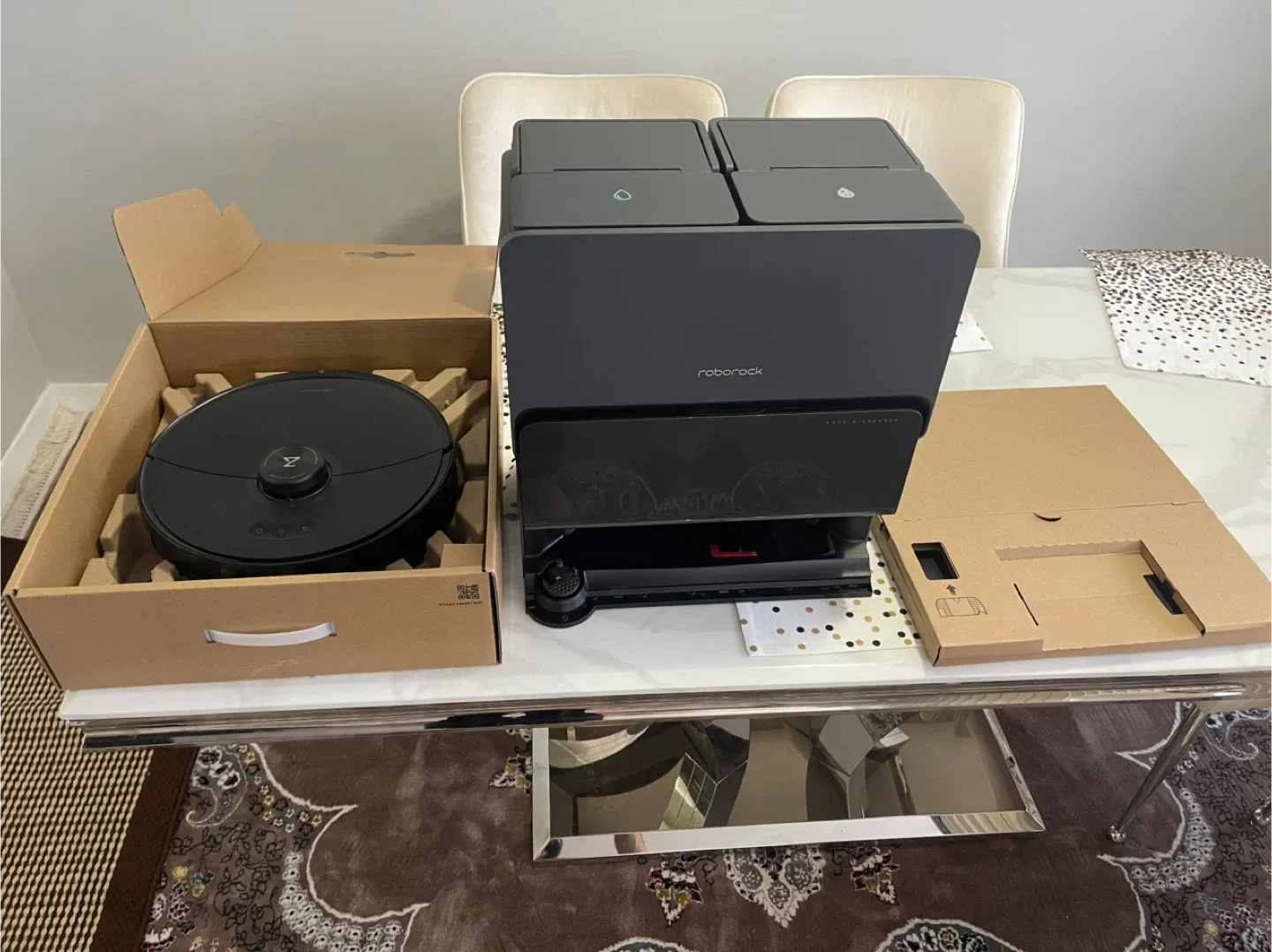 New Roborock S8 MaxV Ultra Robot Vacuum