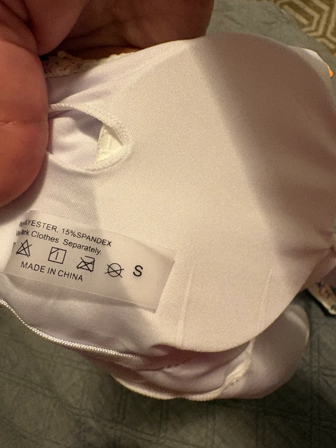 Floral One Piece Swimsuit - Size S image indicator(4)