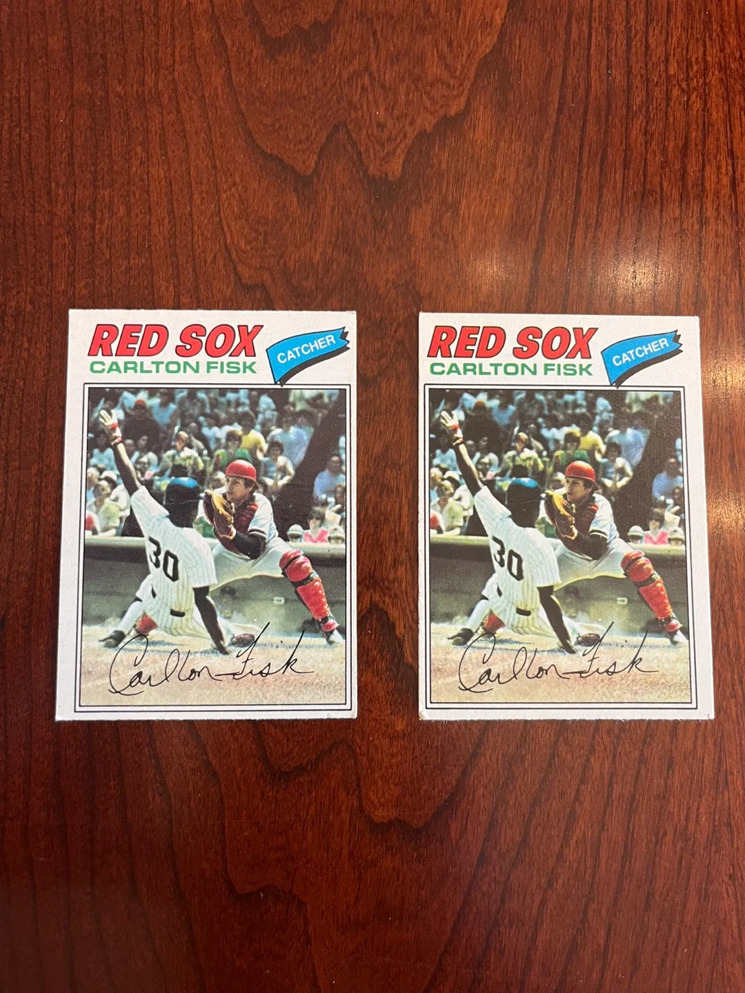 1977 TOPPS OPC O PEE CHEE MLB Baseball #137 Carlton Fisk