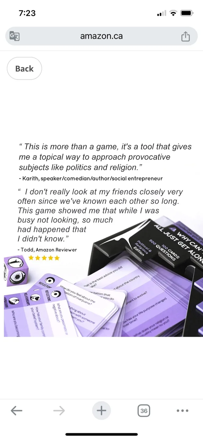 Authentic Agility 'Why Can't We All Just Get Along?' Game image indicator(2)