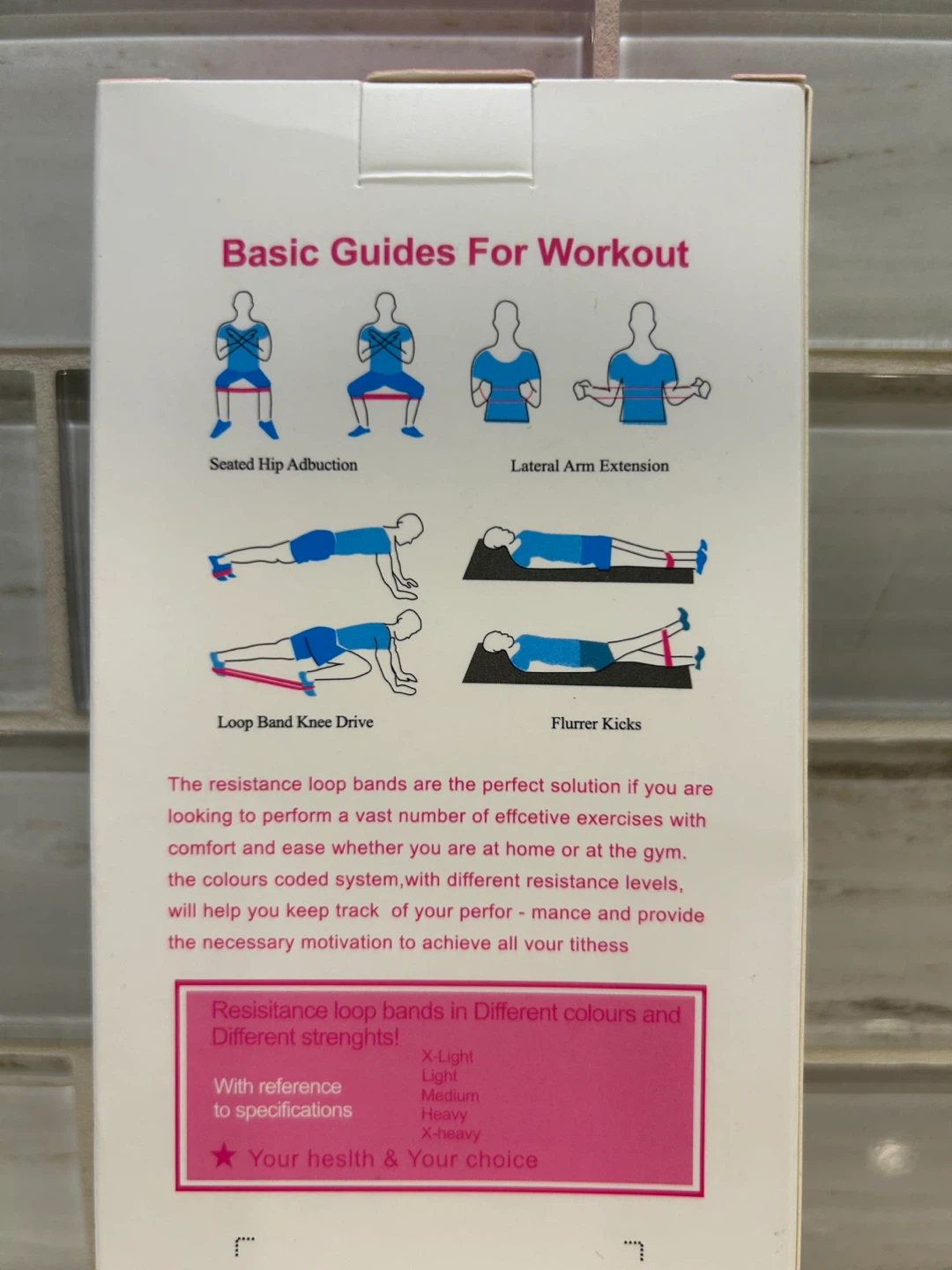 Resistance Loop Bands - Set of 5 - photo 3