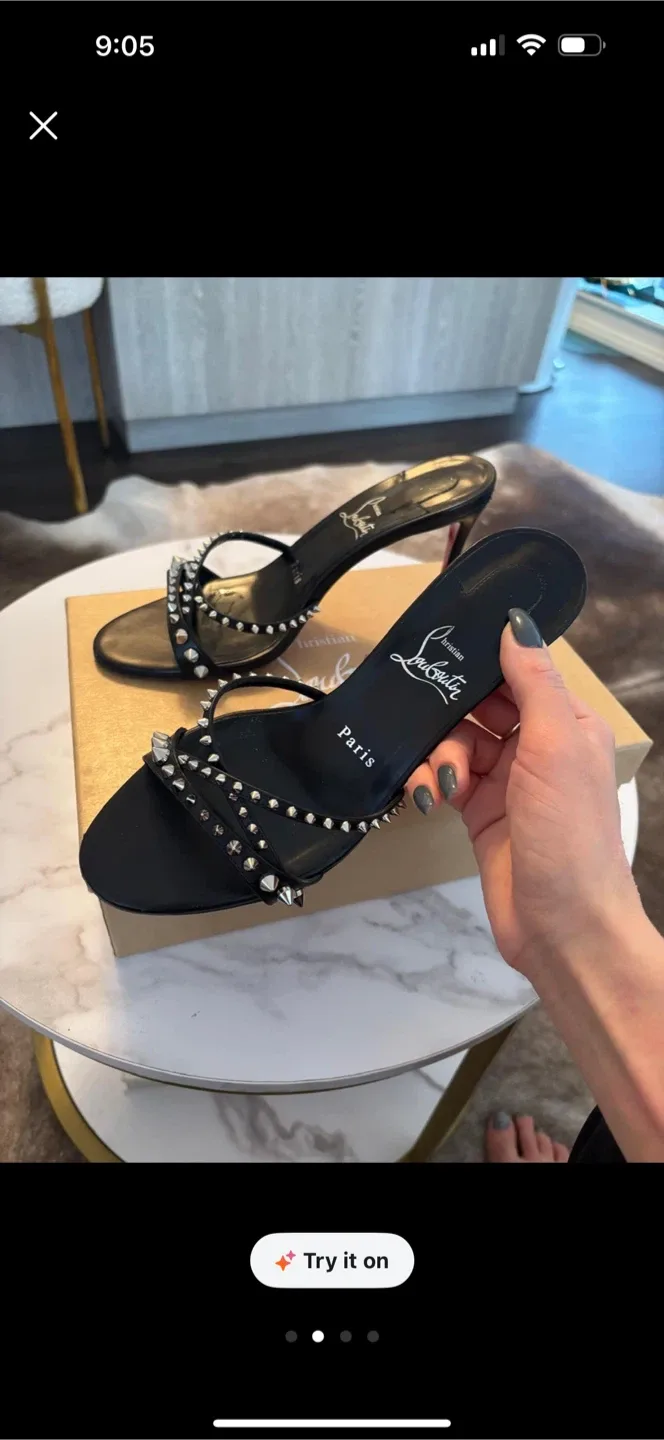 Beautiful Christian Louboutin heels image indicator(5)