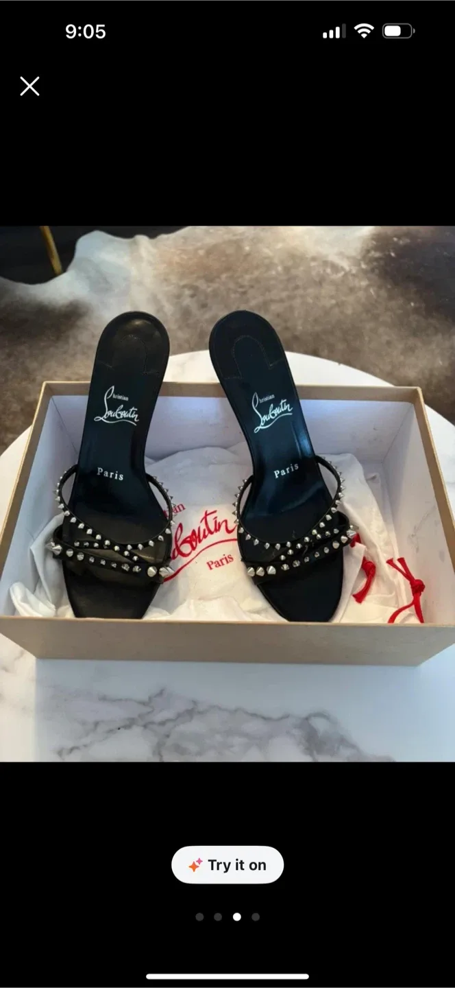 Beautiful Christian Louboutin heels image indicator(3)