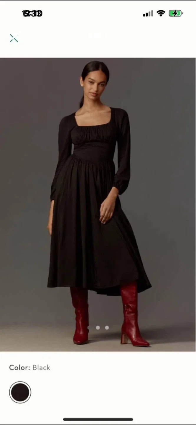 BNWT Reformation 100% organic cotton Oria Dress 0