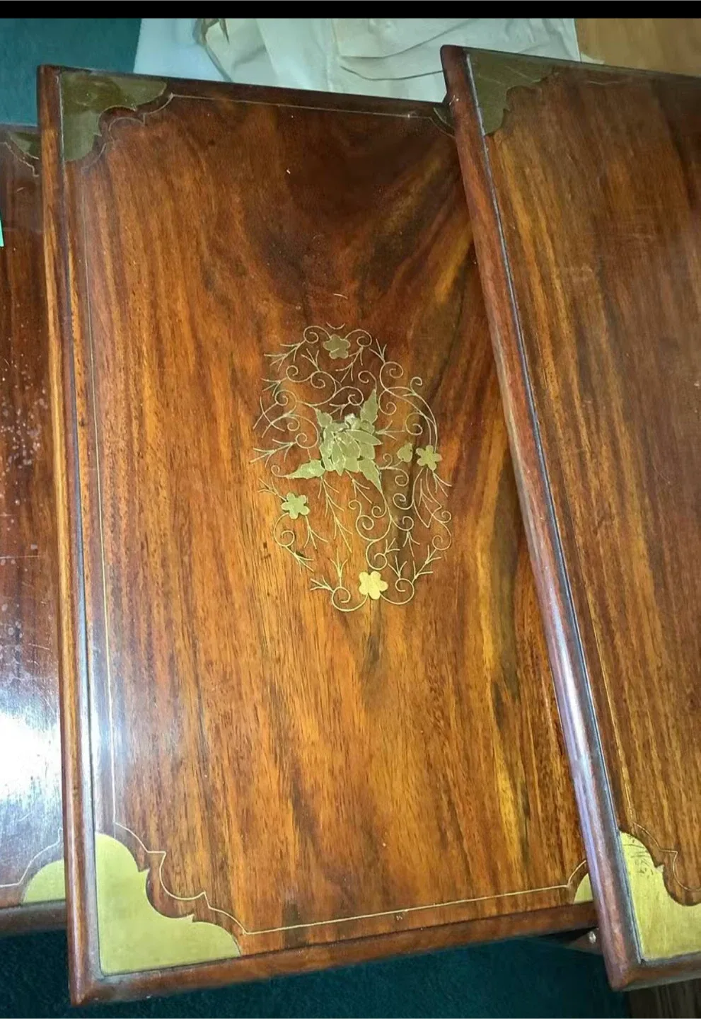 Vintage Nesting Tables - Set of 3 image indicator(3)