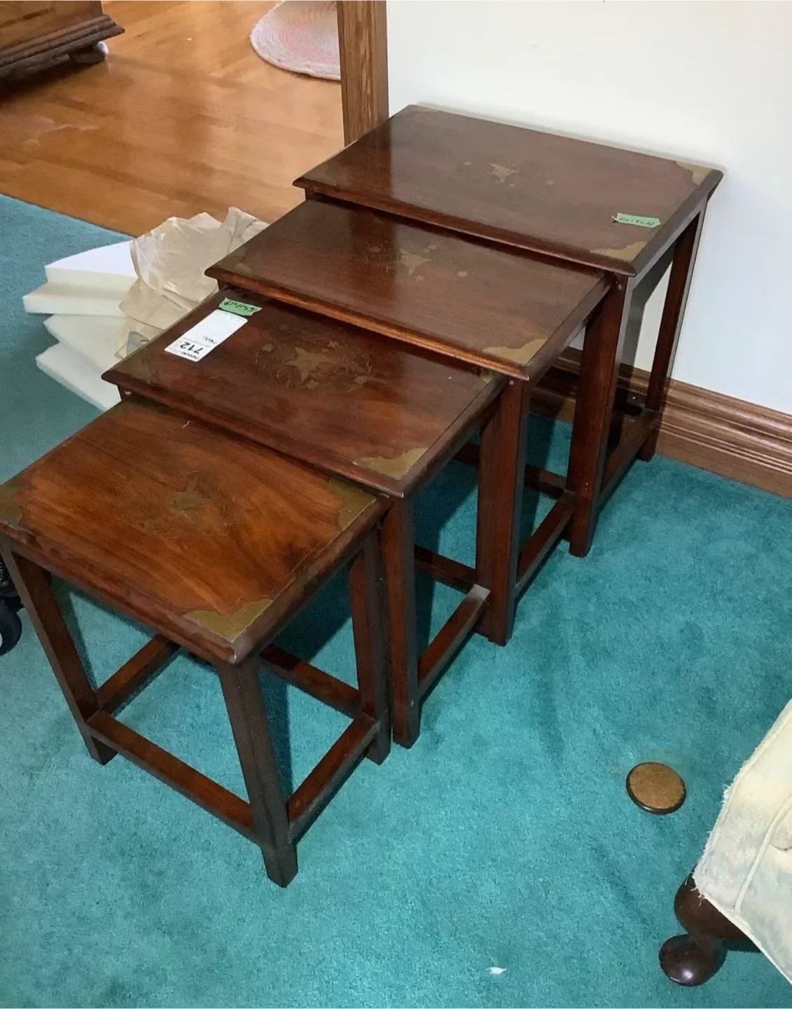 Vintage Nesting Tables - Set of 3