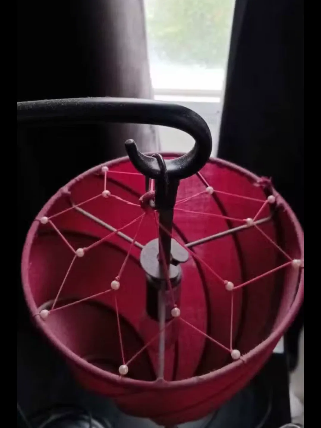 Mariposa Floor Lamp - Red Shade image indicator(2)