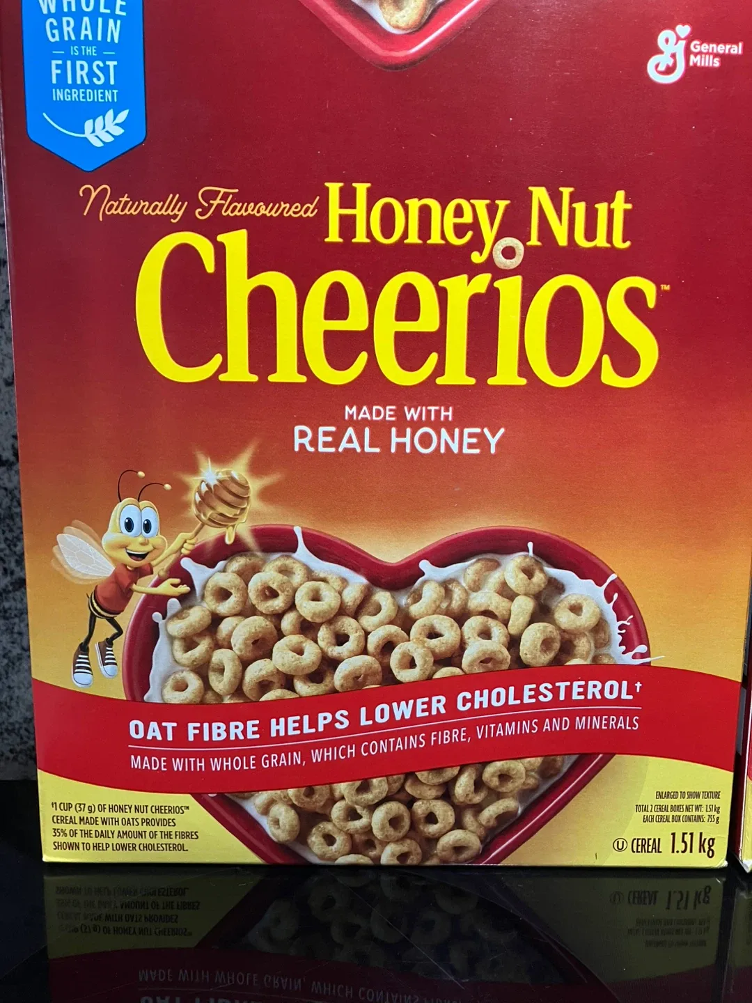 Honey Nut Cheerios Cereal - 1.51 kg